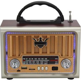 Resim Mey İthalat Taşınabilir Klasik Am/fm/sw Retro Nostaljik Radyo 