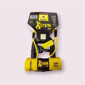 Resim Auvray Xtrem Mını U Sra Disk Kilidi 52x62mm + Hatırlatma Kablo 