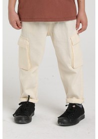 Resim Xo Kids Erkek Çocuk Pantolon 1-4 Yaş 2558 Ekru 