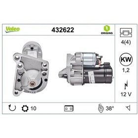 Resim Renault Megane 1 Mars Motoru 2.0 1998-2001 Valeo 432622 