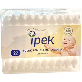 Resim İpek Kulak Temizleme Pamuğu 60 adet 