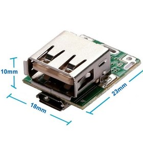 Resim 134n3p Powerbank Devresi Lityum Pil Şarj Ve Koruma Modülü 5v 1a Usb Çıkış Micousb Lion 18650 