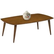 Resim Orta Sehpa Osm Oval Model Kayın Torna Retro Ayak Parlak Ceviz Tab (490845290) 
