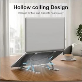 Resim Peri Store ST-805 10-15.6'' Alüminyum Katlanabilir Laptop Dizüstü Bilgisayar Standı 