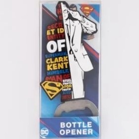Resim Superman - Clark Kent Collectible Lisanslı Manyetik Şişe Açacağı 
