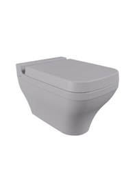 Resim Bocchi Scala Asma Klozet Mat Gri Kapak Dahil 1080-006-0128 Çok Renkli 