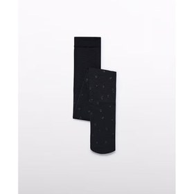 Resim Abel & Lula Kışlık Kız Külotlu Çorap Siyah - Siyah / 8 Yaş 