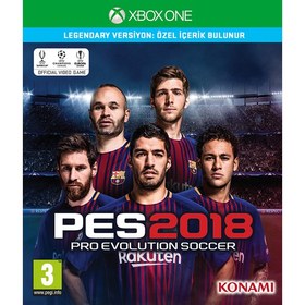 Resim XBOX ONE PES 2018 LEGENDARY EDITION 