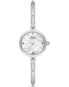 Resim Rms Zeitmeister Rms.1.ag2106.10 Minimal Taşlı Tasarım Kristal Cam 3 Atm Suya Dayanıklı Metal Renk Kadın Kol Saati Metal 
