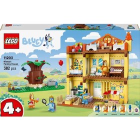 Resim LEGO® Bluey: Bluey’nin Aile Evi 11203 - 4 Yaş ve Üzeri Çocuklar için Yaratıcı Oyuncak Yapım Seti (382 Parça) 