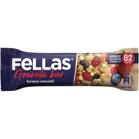 Resim Fellas Kırmızı Meyveli Granola Bar 23 G 