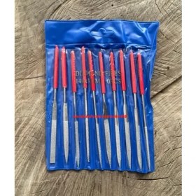 Resim Dmr Çelik Elmas Eğe Seti Metal Çelik Eğe ve Törpüleme Set Çelik Eye Seti 10PCS 
