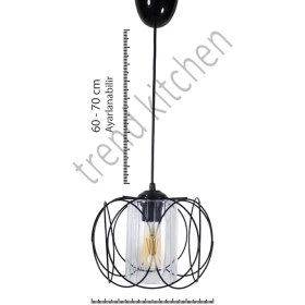 Resim 3 Adet Trend Tasarım Olimpiyat Sarkıt Mutfak, Banyo Yatak Odası, Çocuk Odası, Antre Avize 