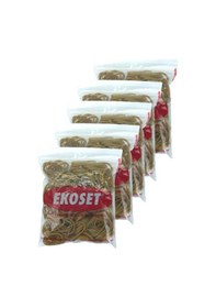 Resim Ekoset 50x3 MM Kauçuk Paket Ambalaj Lastiği 500 Adet 