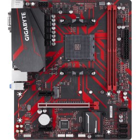 Resim Gigabyte B450M GAMING AMD B450 2133MHz DDR4 Soket AM4 mATX Anakart 