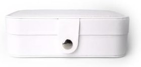 Resim Ecrou Bölmeli Takı Kutusu Beyaz 