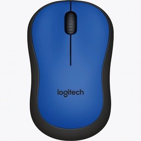 Resim Logitech M220 Sessiz Tıklama Kablosuz Mouse Mavi Nano Alıcı 