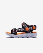 Resim Skechers Hypno - Splash Büyük Erkek Çocuk Siyah Işıklı Sandalet 400077l Bgor 