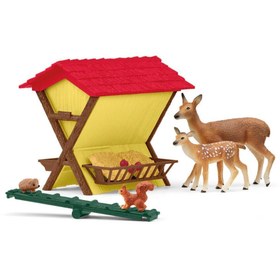 Resim Schleich Yaban Hayvanları Besleme 42658 