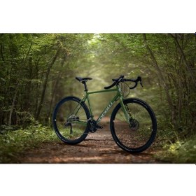 Resim Corelli Goat 1.0 54cm Yeşil Gri Sarı Gravel Yol Bisikleti Yeşil 