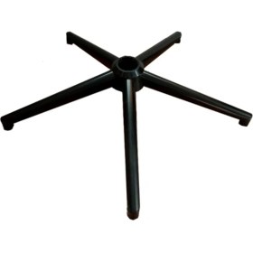 Resim Tura Ofis Ahtapot Siyah Metal Ayak Ofis Koltuğu Yedek Parçası 