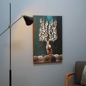 Resim Q-Art Dekoratif Muladhara Kanvas Tablo - 60x90 cm 