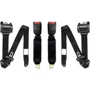 Resim Oto Emniyet Kemeri 3 Nokta Otomatik Bez Kollu 1 Takım 2 Adet (508068455) 