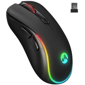 Resim Everest Sm-w75 X-rapıd 2.4ghz Siyah 6d Şarjlı Kablosuz Mouse 