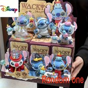 Resim Disney Stitch Serisi Gizem Kutusu Figürleri - Çoklu Stil ve Kıyafetler, Dayanıklı Plastik Ev Dekoru Araç Aksesuarları, Karışık Renk Tasarımı, Yetişkinler İçin Doğum Günü veya Noel Hediyesi 