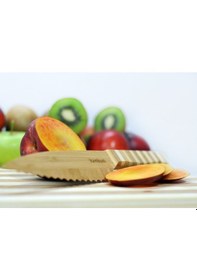 Resim Bambum Tırtıklı Şef Bıçağı Çok Renkli 