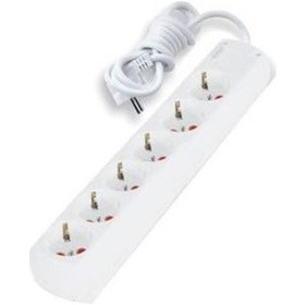 Resim Mutlusan Ritech 6'lı Topraklı Grup Priz ÇKor3Mt 