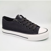 Resim Benetton 30196 Siyah Kadın Sneaker Spor Ayakkabı Siyah 