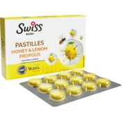 Resim SWİSS BORK Bal Limon Propolis Pastil 16 Adet 