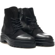 Resim Pıerre Cardın 77810 Premıum Sıyah Nubuk Bot 