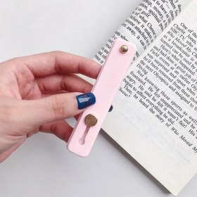 Resim GongtuShop No.13 Tarzı Yeni Push-Pull Telefon Tutucu Çok Fonksiyonlu Halka Toka Tembel Masaüstü Yapışkan Silikon Halka Kavrama Kemer Bilek El Bandı Parmak Kavrama (Yurt Dışından) 
