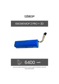 Resim Xiaomi Vacuum Mop 2 Pro + Stytj02zhm Robot Süpürge Uyumlu Batarya 6400 Mah - Muadil Ürün 