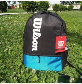 Resim Wilson Mavi Sırt Çantası Unisex Çift Gözlü Çanta Mavi 