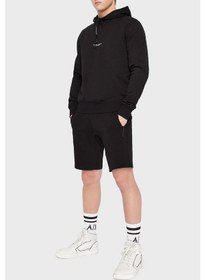 Resim Armani Exchange Erkek Bermuda 8nzs75 Zjkrz 1200 Siyah Siyah 