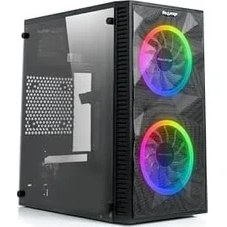 Resim Daisy Home Revenge Mikro Atx 2 Fanlı Mesh Panel Akrilik Gaming Oyuncu Bilgisayar Kasası (0, Watt) 