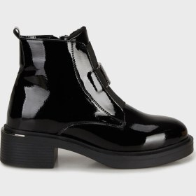 Resim Pierre Cardin Bayan Bot Pc55159 Siyah Kırışık Siyah Kırışık 