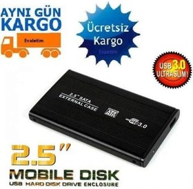 Resim 2.5 USB 3.0 Harici Harddisk HDD Kutusu Sata Disk Laptop 4515 