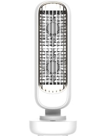 Resim DLC GROUP DLC USB ŞARJLI VANTİLATÖR ÇİFT FAN BEYAZ MASAÜSTÜ 