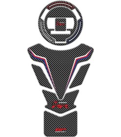 Resim GP Kompozit BMW S 1000 RR 2015-2018 Uyumlu Tank Pad Seti Mavi-Kırmızı 