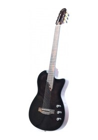 Resim Madison Mecg-t01-bk Elektro Klasik Gitar - Siyah Profesyonel - İnce Kasa / Thin Body Siyah Parlak Cila, İnce Gövde Yapısı İle Sahne Konforu, Aktif Preamp Ve Ekolayzer Ölçüler: 65 Mm Kasa Derinliği 