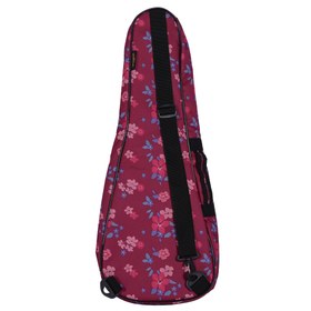 Resim Wagon 03 Serisi Soprano Ukulele Çantası - Hibiskus Pembe 