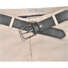 Resim Deepsea Erkek Siyah 4 Cm Yanları Dikişli Suni Deri Spor Kemer 2402642 Siyah 