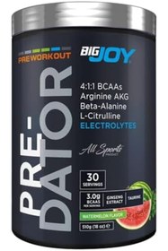 Resim STOREMAX Bigjoy Pre-Workout Predator - Karpuz Aromalı 1 Paket(1 X 510 G) 1175735 