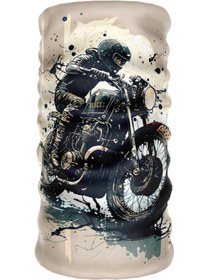 Resim Bebo Store Extreme Spor Motor ve Bisiklet Kullananlara Özel Desenli Buff Boyunluk Bandana Balaklava 