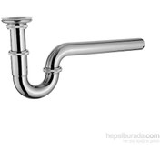 Resim Paslanmaz Es Gövdeli Lavabo Eviye Gider Sifonu 