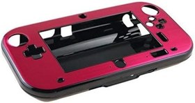 Resim OSTENT Nintendo Wii U Gamepad için Darbe Önleyici Sert Plastik Kutu Kapak Kılıfı (Kırmızı) 